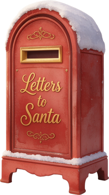 The Letters to Santa postbox